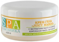 АЛЬГАНИКА. Крем-гель для тела «Juicy Mango» 250мл. с экстрактами манго и ананаса, комплексом масел, хитозаном купить в Челябинске